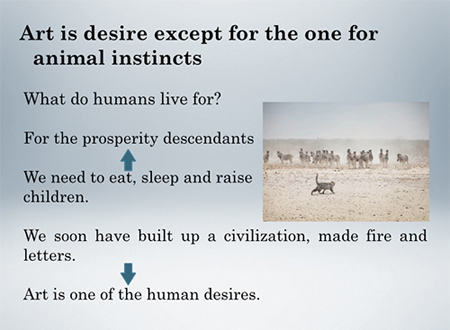 “What's Art?” by Kazuhiro Sasaki