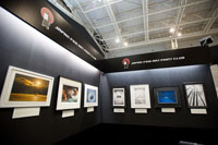 ブース内にはメンバーのプリント作品を展示させていただきました。