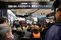 CP+開催中の4日間はメンバーが交代で参加。大盛況でうれしい限り、ありがとうございました。