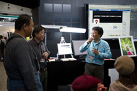 Samurai Fotoは写真の指導ができる人材を輩出するのも目的の1つ。人前でリクッラスして話せるようになるためにもいい経験でした。