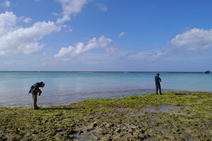 2日目は早朝から「十六羅漢岩」へ。その後、青い水の美しい丸池、元滝伏湧水を巡り、午後からはブナ林の美しい中島台レクリエーションの森を廻りました。