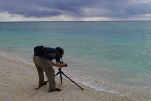 2日目は早朝から「十六羅漢岩」へ。その後、青い水の美しい丸池、元滝伏湧水を巡り、午後からはブナ林の美しい中島台レクリエーションの森を廻りました。