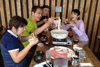 3日目は羽黒山出羽神社から。五重塔を撮影したあと、本殿までの2,446段を登りました。重いカメラバッグを担いで修行のよう……。