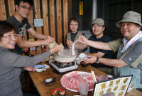 3日目は羽黒山出羽神社から。五重塔を撮影したあと、本殿までの2,446段を登りました。重いカメラバッグを担いで修行のよう……。