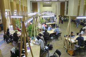 フォトレビュー会場