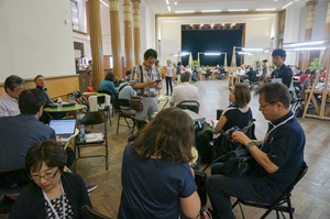 フォトレビュー会場