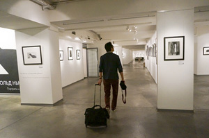 こんなに大きなギャラリーは初めて見ました