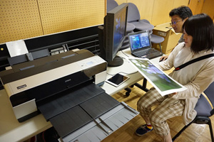 ファインアートプリント体験会