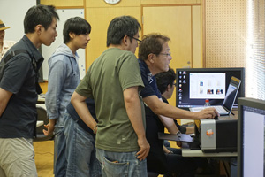 ファインアートプリント体験会