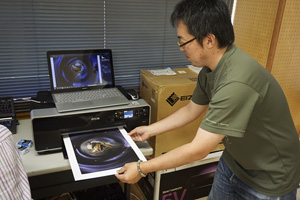 ファインアートプリント体験会