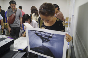 アート紙プリント体験会