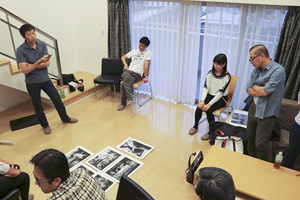 新入会員の作品とステートメントの発表など