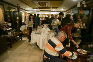 Friendly welcome dinner at 27 Prichal Restaurant on October, 20 18:00-21:00