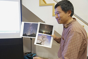 新入会員の作品とステートメント発表（石原）