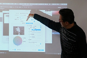 モノクロプリントとColorBase2（吉田先生）