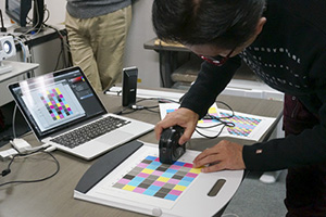 モノクロプリントとColorBase2（吉田先生）