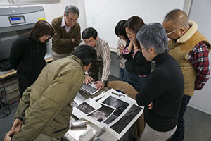 参加された皆さんも自分の作品で体験