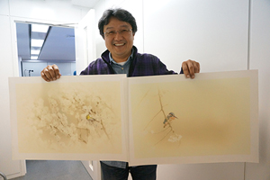 用紙の特性研究と解説（村田光司）、伊勢和紙 / 大直紙の使用感（佐々木一弘）