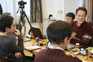 新入会員の作品とステートメントの発表など