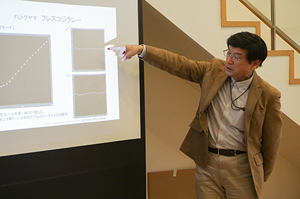 用紙の特性研究と解説（村田光司）、ハーネミューレ / ウイリアムターナーの使用感（吉田繁先生）