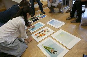 作品とステートメントの発表（野村美和）