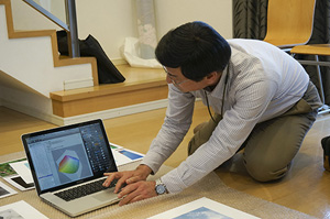 作品とステートメントの発表（野村美和）