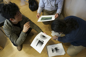 休憩中のヒトコマ