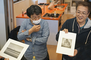 春合宿でインスパイアされた作品の発表（蓮見浩明