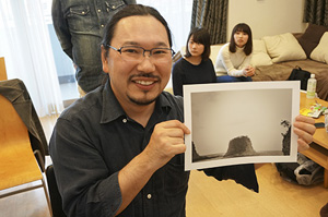 春合宿でインスパイアされた作品の発表（前田有歩