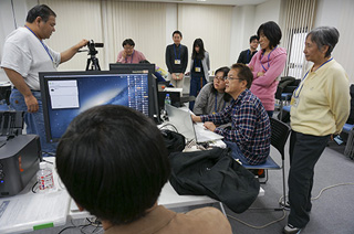 アート紙での補正・プリント体験会