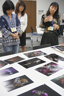 見学の皆さんの作品発表