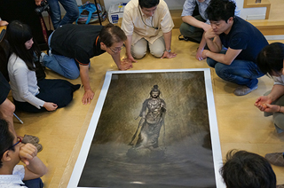 44インチプリント作品制作（田上晃庸）