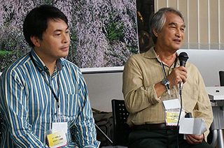 「EOS 5Dsで表現する写真家たちの今～大判プリントの迫力を体験」写真家・石橋睦美先生&諏訪光二先生&長根広和先生&吉田繁先生/インタビュアー SAMURAI FOTO 冨川丈司さん