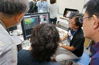 カラーマネージメント体験コーナー