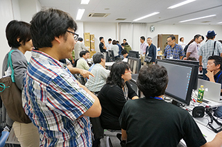 カラーマネージメント体験コーナー