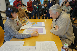 エバレット・ブラウンさんへのフォトレビュー（野村美和）