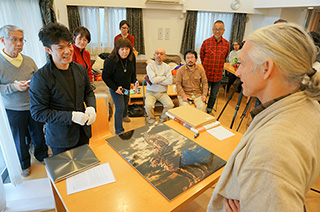 エバレット・ブラウンさんへのフォトレビュー（田上晃庸）