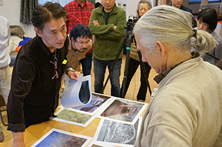 エバレット・ブラウンさんへのフォトレビュー（諏訪光二先生）