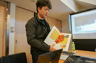 エバレット・ブラウンさんへのフォトレビュー（田上晃庸）