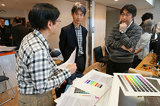 SAMURAIの「用紙の達人」村田さんのレクチャー