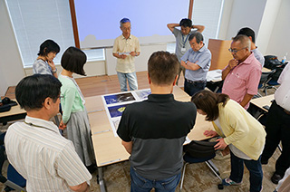 制作中の作品とステートメントの発表（佐々木浩二）