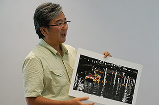 表現力向上プロジェクト「同じデータから各々のコンセプトでプリントする」羽賀さん画像（原田浩司）