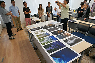 表現力向上プロジェクト「同じデータから各々のコンセプトでプリントする」青山さん画像