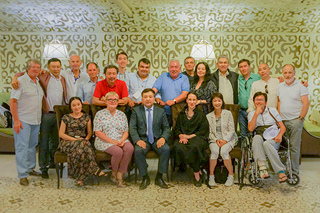 国際写真祭カザフスタン記念写真