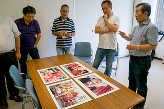 メンバーの 作品発表と国際写真フェスティバル